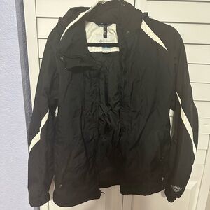 Columbia black wind jacket